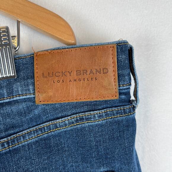 Lucky Brand Jeans Mens 40x29 Blue 410 Athletic Straight Comfort Stretch Denim - Picture 11 of 12